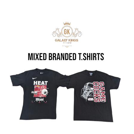 T.shirts de marques mélangées