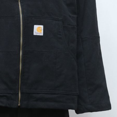 CV0092 Upcycled Carhartt Solid Black Jackets - 20 Pcs