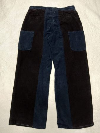 CV0093 Upcycled Two Tone Corduroy Pants - 20 Pcs
