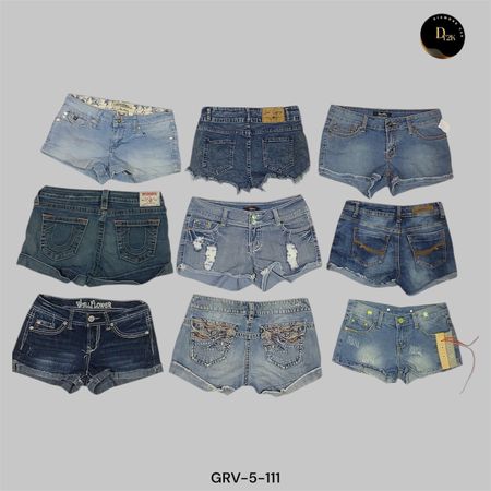 Y2K Baddie Denim Shorts – Early 2000s Attitude, Modern Edge (GRV-5-111)