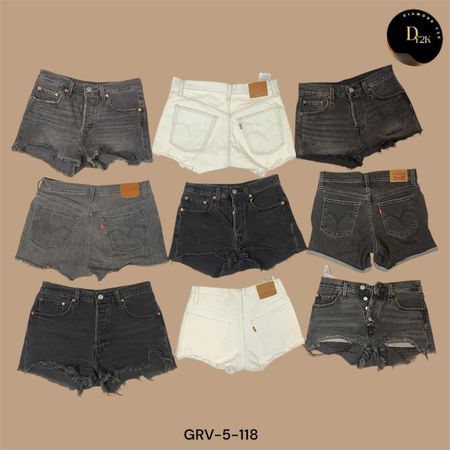 Retro Y2K Levi’s Shorts – Classic Denim Cutoffs  (GRV-5-118)