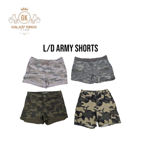 L/D Army Shorts