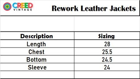 CV0100 Upcycled Leather Jackets - 20 Pcs