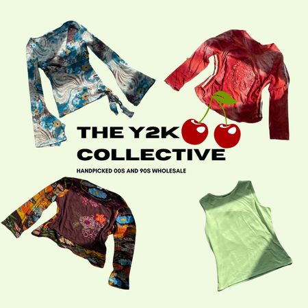 00s Custo Barcelona Vibe Summer Mesh and Cami Tops Mix (TEC47)
