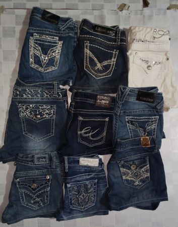 VIGOSS , WALLFLOWER AND OTHER MIX BRANDS MINI SHORTS (ID 1085)