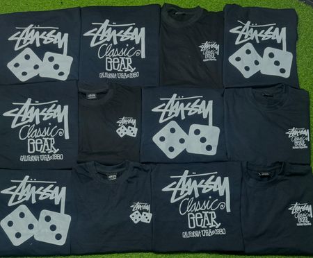 Stussy Rework Style Schwarz T-Shirt