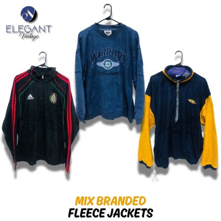 Mix Branded Fleece Jackets - 15 pieces