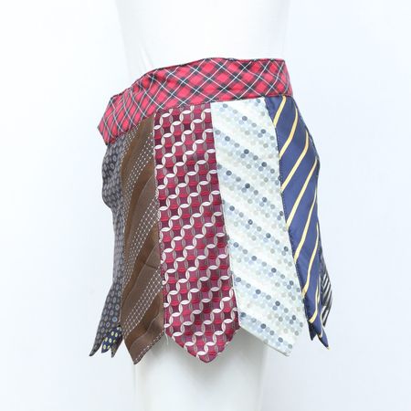 CV0117 Upcycled Digital Tie Skirts - 20 Pcs