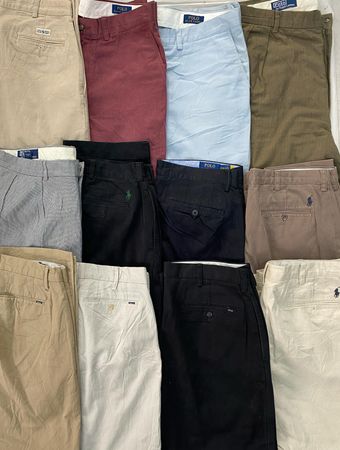 Calças Polo Ralph Lauren com Marca - 15 Peças