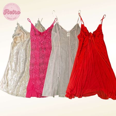 Y2k elegant slip dresses