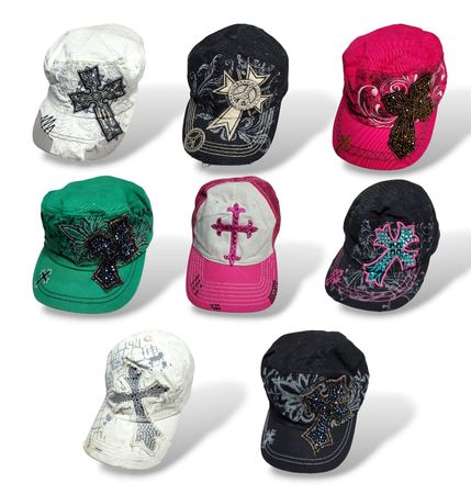 The y2k Girly Grunge Caps