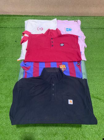 Charhartt, Stone Island, Fußballverein und La Martina T-Shirts