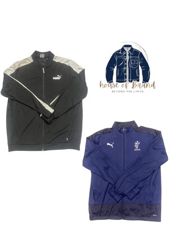 Branded Puma And Nike Track Jackets