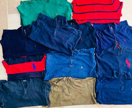 Polo 1/4 Zip Sweaters