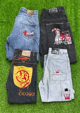 Hiphop jeans 20 pieces .kalkarni, southpole, coogi,billabong and rocawear