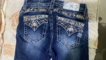 Custom handpick Miss me Rock revival jeans