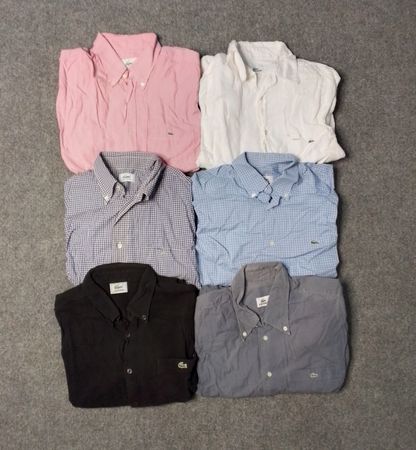 Lacoste shirt 9 pcs