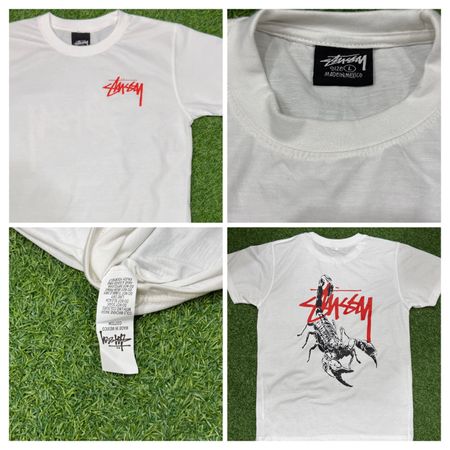 T-shirts de style rework Stussy