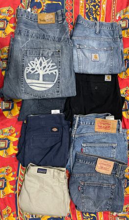 Marken-Shorts Mix Levi's Carhartt