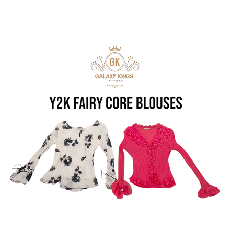 Y2k Fairy Core Blouses