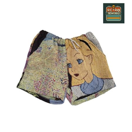 SS25 Upcycled Tapestry Shorts