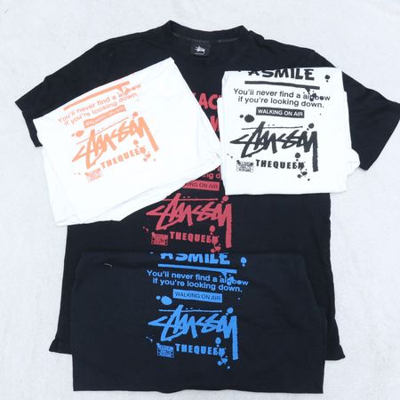 CV0153 Rework Style Stussy  T-shirts.