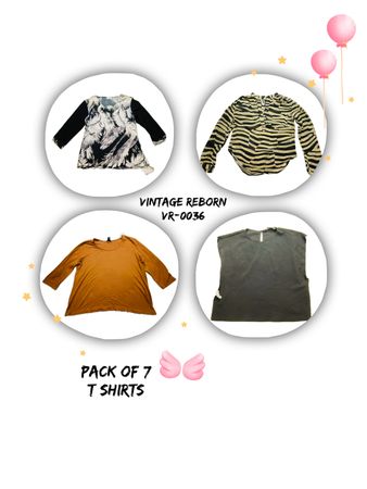 Mix vintage T -shirt  (vr-0036)