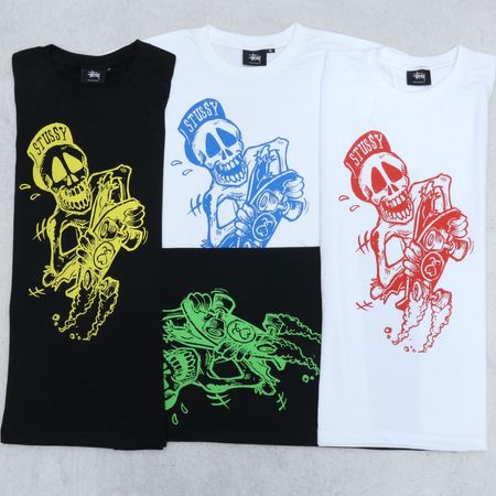 CV0160 Rework Style Stussy T-shirts.