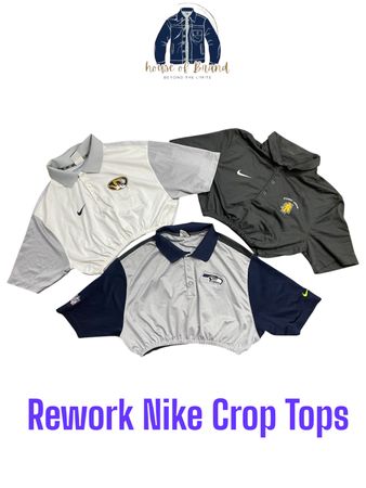 Upcycling Nike Crop Tops 50 Stück