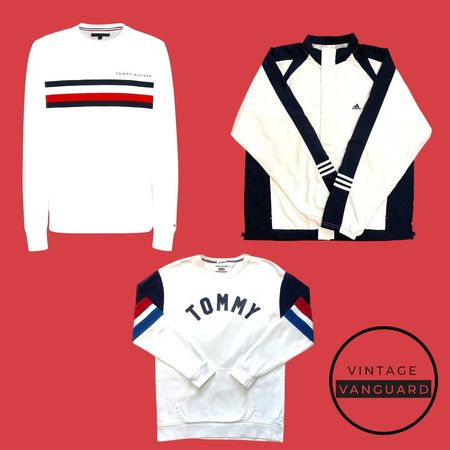 Y2K Sweatshirt | Adidas | Nike | Champion | Ellesse | Tommy Hilfiger | Levi's | : 10 Pcs