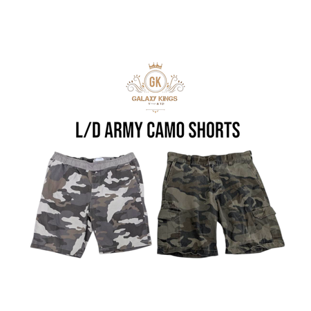 L/D Army Camo Shorts