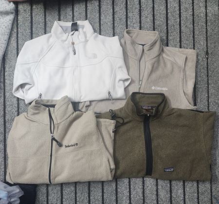 Patagonia/northface/timberland/columbia fleeces