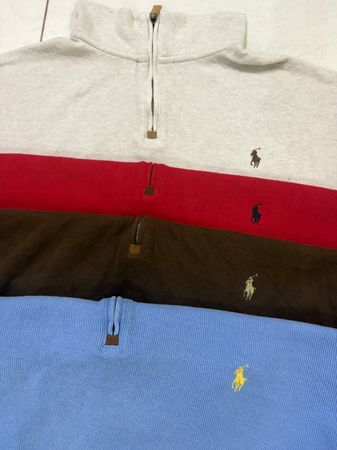 Ralph Lauren con zip a quarto