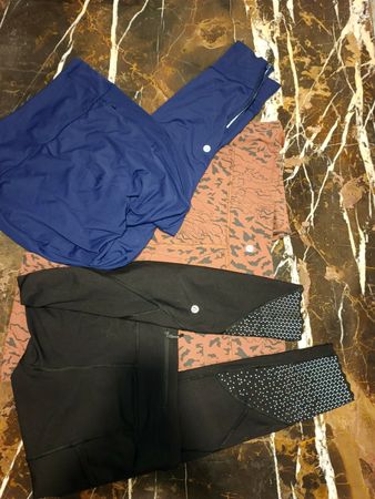 Lululemon leggings different design and colors