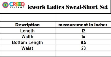 CV173 Upcycled Ladies Sweat-Short Set - 20 Sets