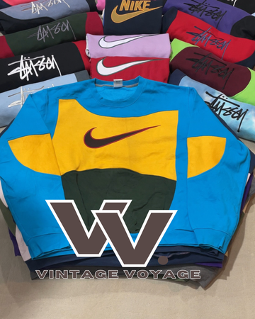 Nike - Stüssy rework style sweatshirts MOQ 15pcs #31525