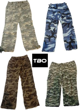 Y2K CAMO PANTALONS DE CARGO