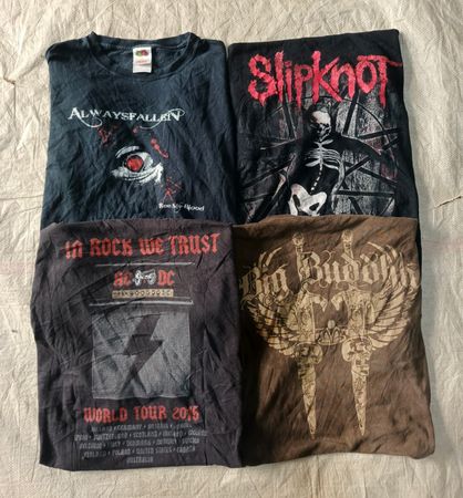 music and band t shirts