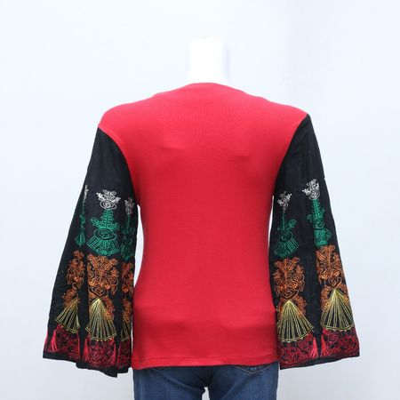 CV0190 Upcycled Ladies Branded T-shirts With Cotton Sleeves - 20 Pcs