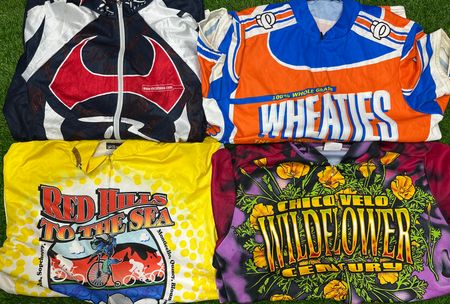 Maillots de cyclisme 50 pièces