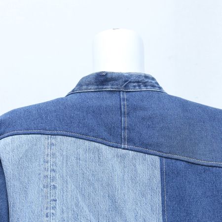 CV0194 Upcycled Carhartt Denim Patch Jackets - 20 Pcs