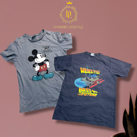 T-shirts graphiques 30 pièces