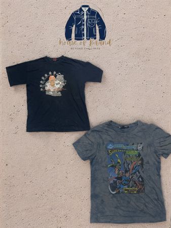 T-shirts Umbro, Nike, Levis, Carhartt et Champion.