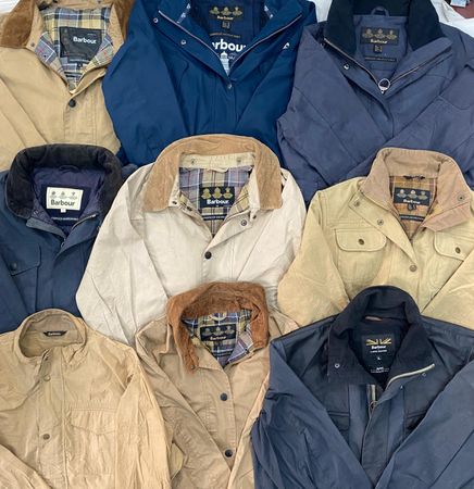 Jaqueta Barbour de marca - 10 peças