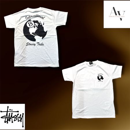 Stussy rework style 40th anniversary IST t shirts