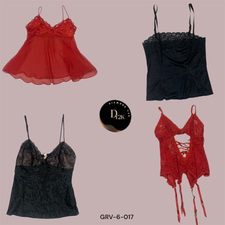 Y2K Red & Black Cami Heat – Baddie Babe Bundle (GRV-6-017)