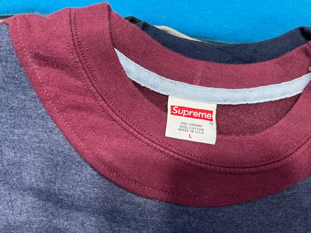 Rework Style Supreme Sweatshirt.