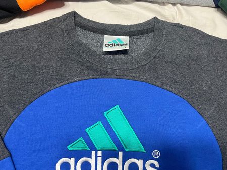 Rework Style Adidas equipment Sweatshirt.