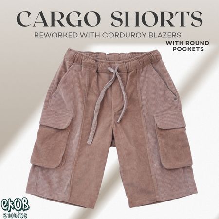 Upcycled Cargo Shorts