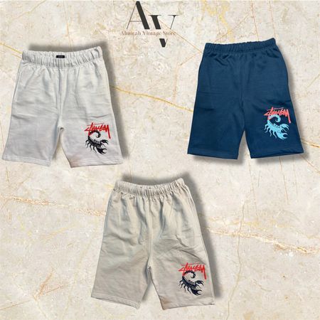 Stussy rework style Scorpion shorts